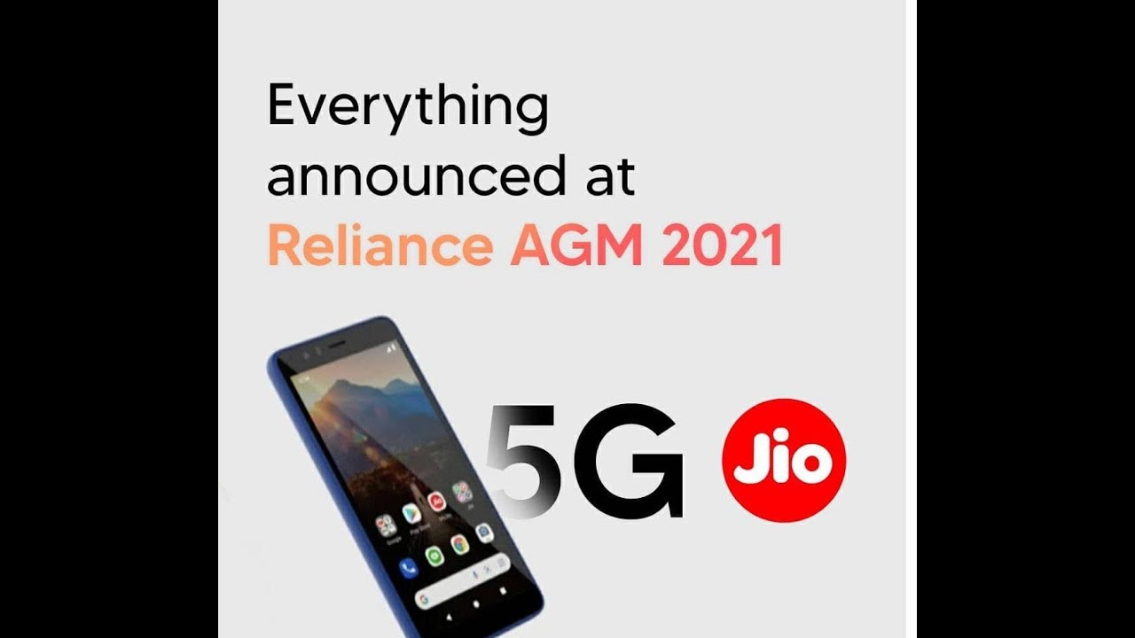 Everything announced at Reliance AGM 2021 | Jio 5G