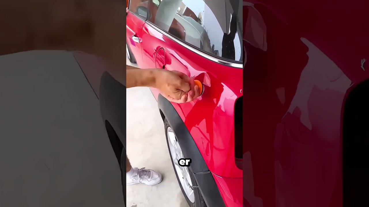 Wie repariert man eine riesige Delle im Auto in Sekunden?