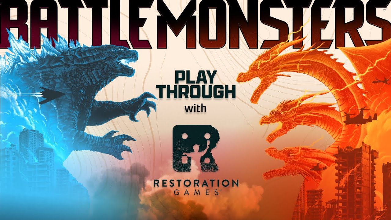Battle Monsters - Play Through with Restoration Games