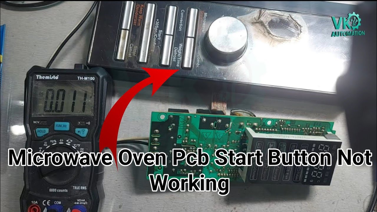 Bajaj Microwave Oven Pcb Button Not Working