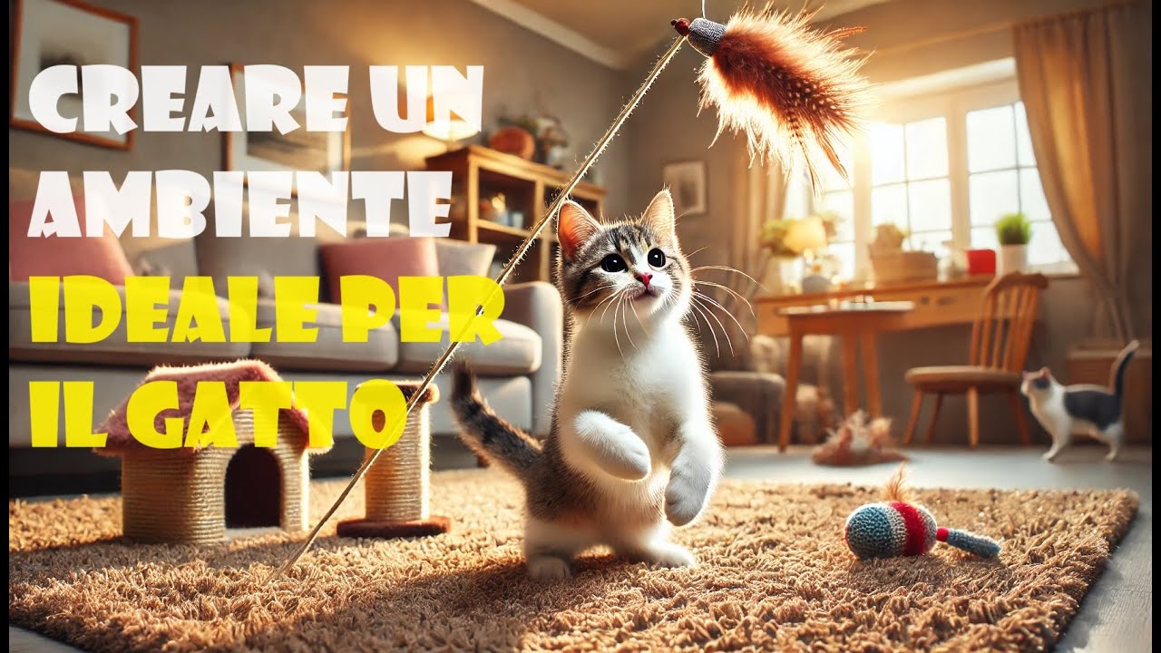 Creare un ambiente ideale per il gatto