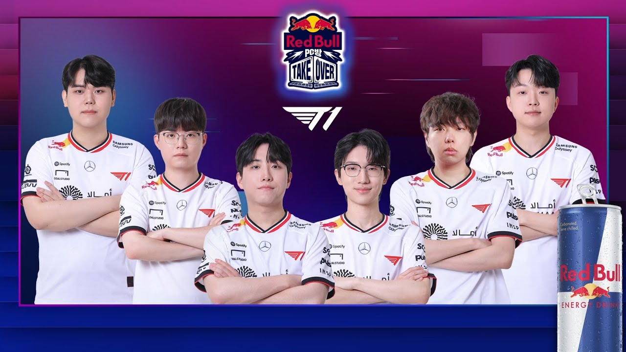레드불 PC방 테이크오버 하이라이트 | T1 VALORANT