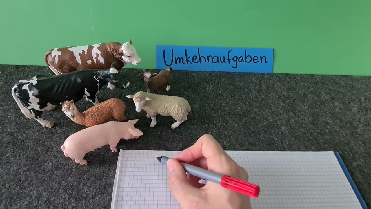 Umkehraufgaben 1. Klasse