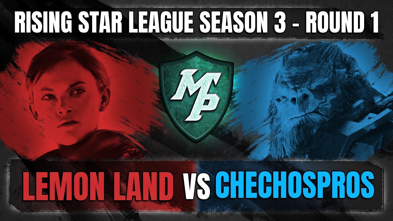 Halo Wars 2 1v1 Rising Star League S3 - Round 1 - Lem0n Land vs Chechospros