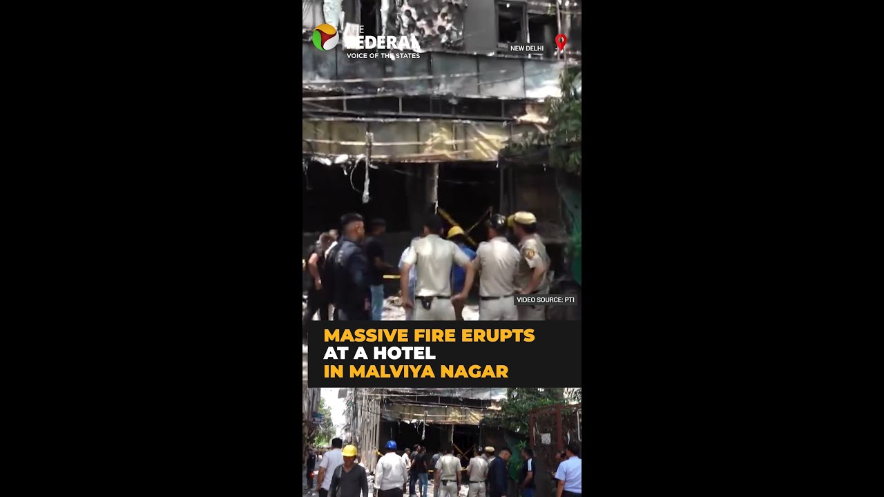 21 killed several injured after massive fire at restaurant in Delhi Malviya Nagar