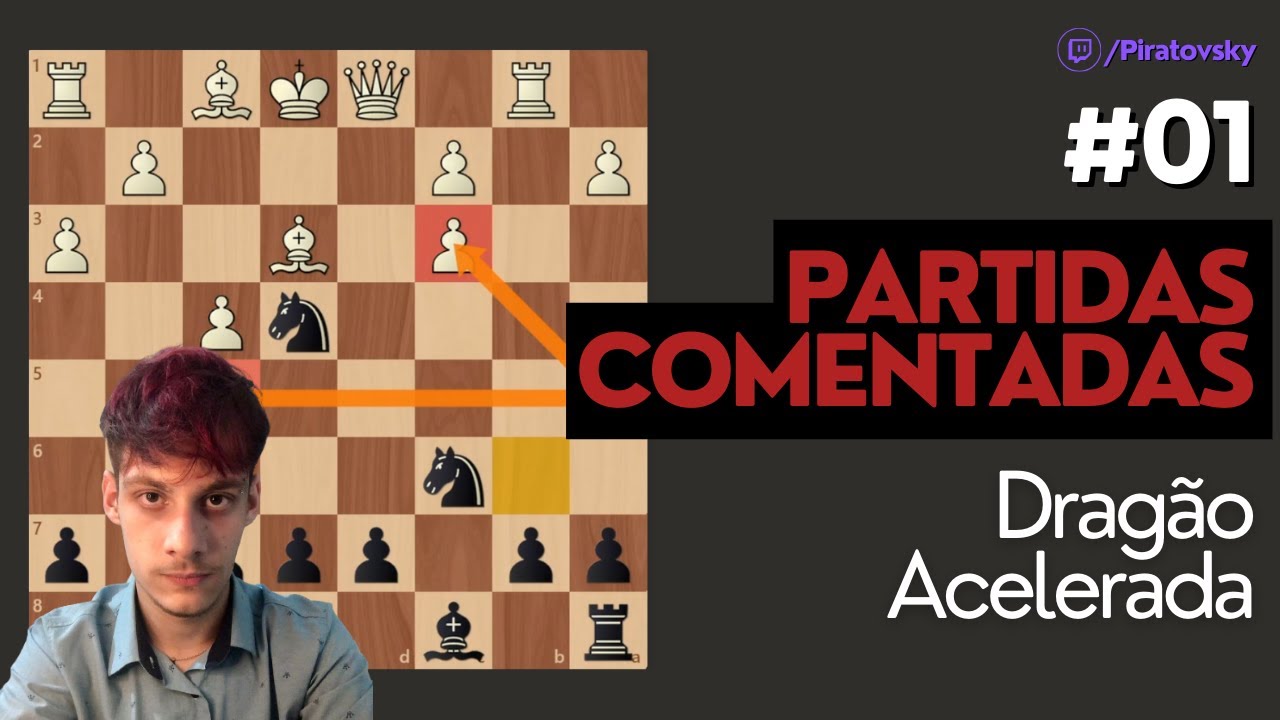 ➧ OS PERIGOS DA SICILIANA DRAG&Atilde;O ACELERADA 🔥 - Partidas Comentadas #01