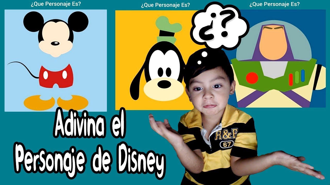 Adivina el Personaje de Disney | Juego para niños | Retos para niños
