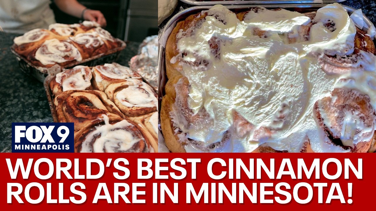 World's Best Cinnamon Rolls are in Minnesota. Take a look inside.