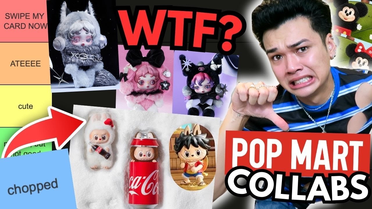 Рейтинг всех коллабораций POP MART! (Sanrio, Disney, аниме и многое другое)