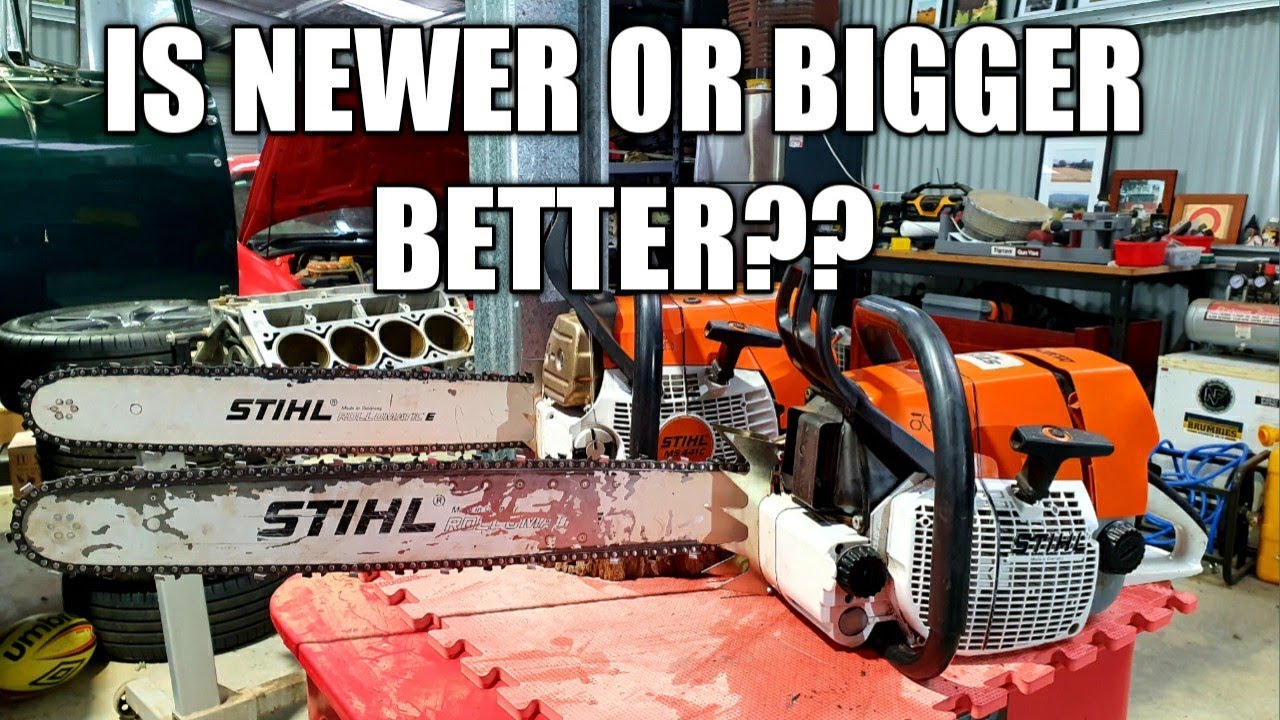 MS441 vs MS660: Stihl Chainsaw Review Part 1