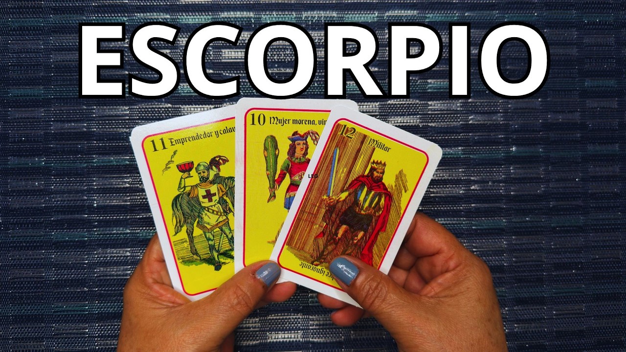 ESCORPIO, CAMBIOS IMPORTANTES SE ACERCAN