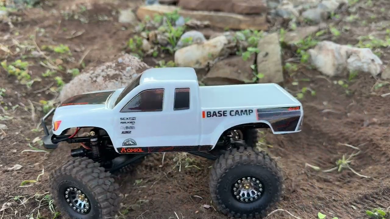 Axial SCX24 Basecamp track crawling 2/13/26