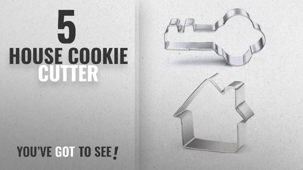Best House Cookie Cutter [2018]: GXHUANG Key and House Sugar Cookie Cutters Set - Stainless Steel