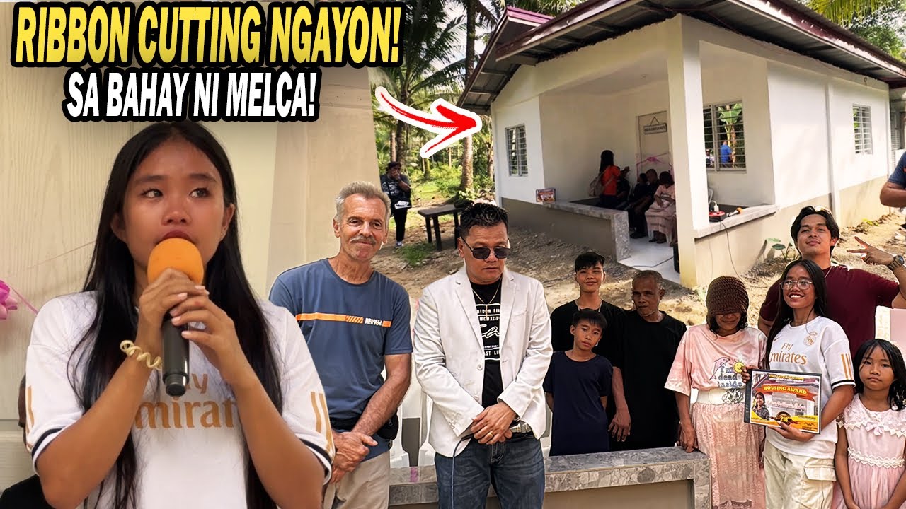 MELCA UMIYAK SA RIBBON CUTTING! GRABE ANG MENSAHE NIYA!