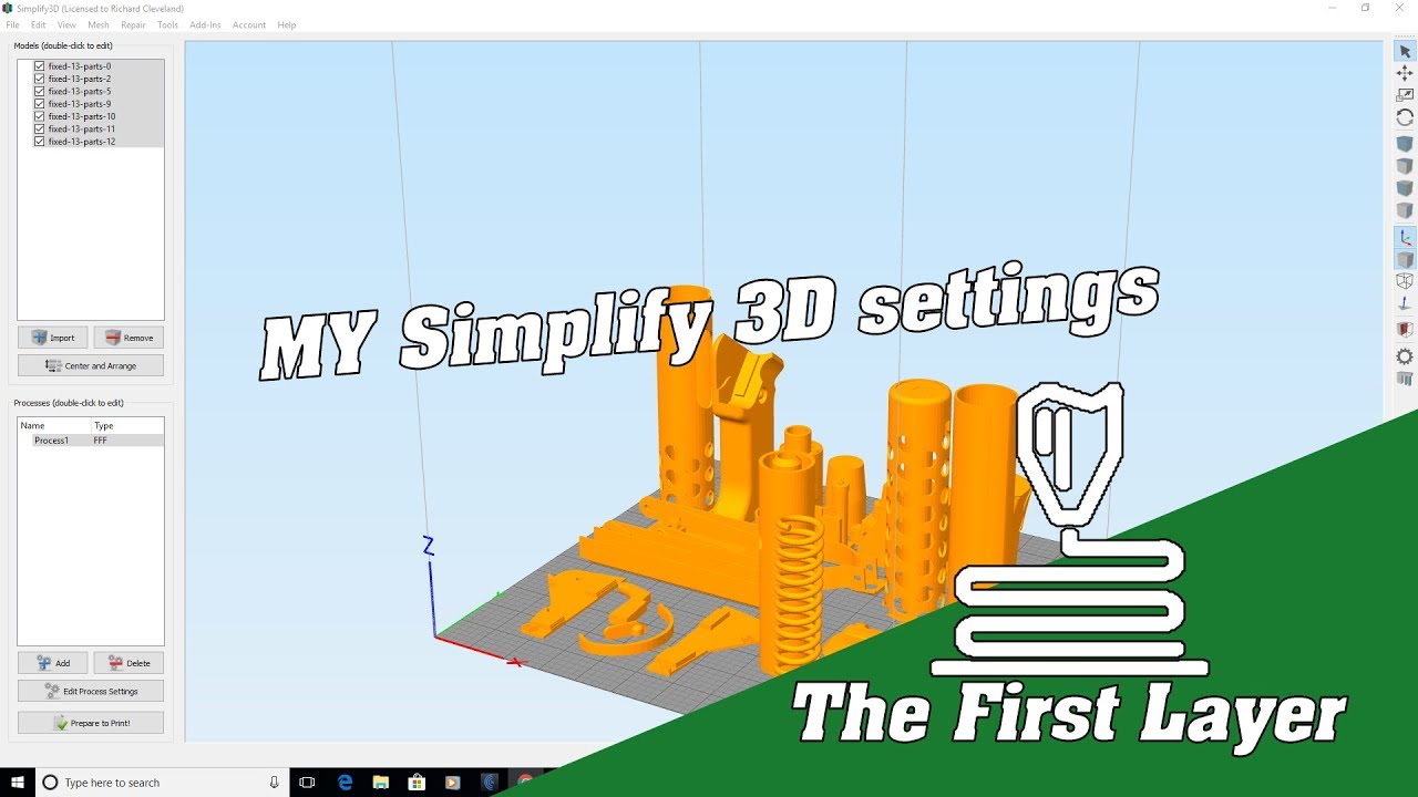 В моих базовых настройках печати в Simplify 3D.