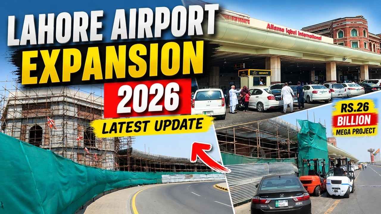 Lahore Airport New Terminal Expansion Update 2026 | Full Construction Update & Visit
