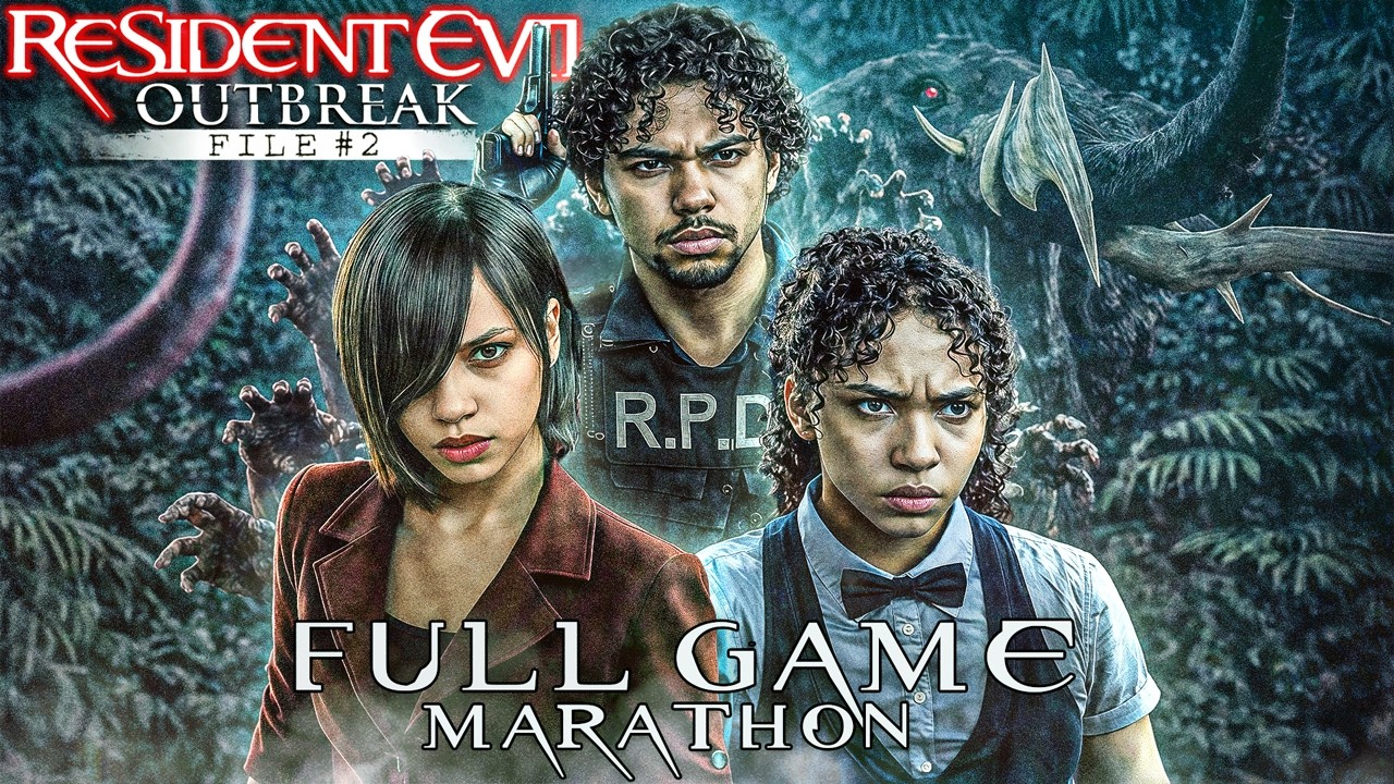First Time Playing Resident Evil Outbreak File #2 CO-OP [FULL GAME MARATHON] [ROAD TO RE9]
