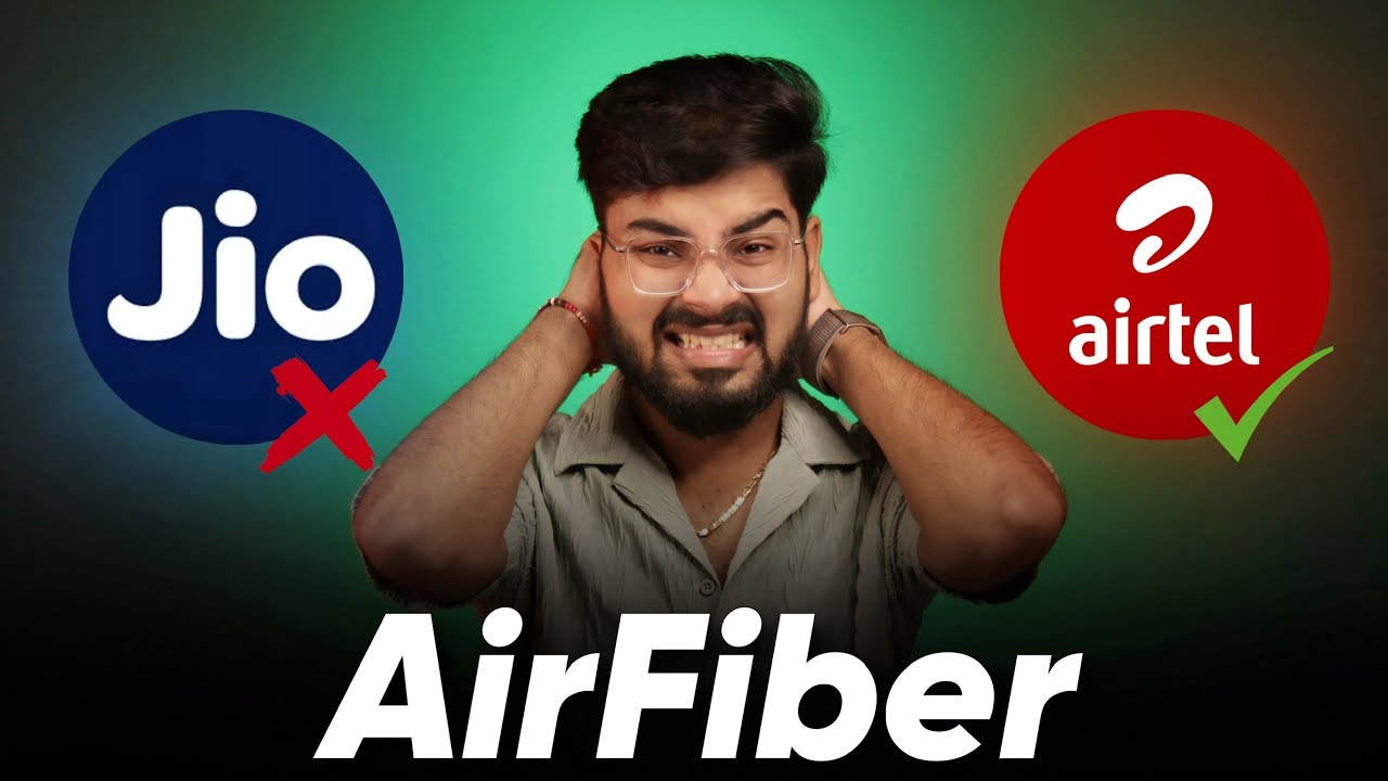 Jio AirFiber vs Airtel AirFiber Review | Plans, Speed Test, BGMI Test, Installation Price Comparison