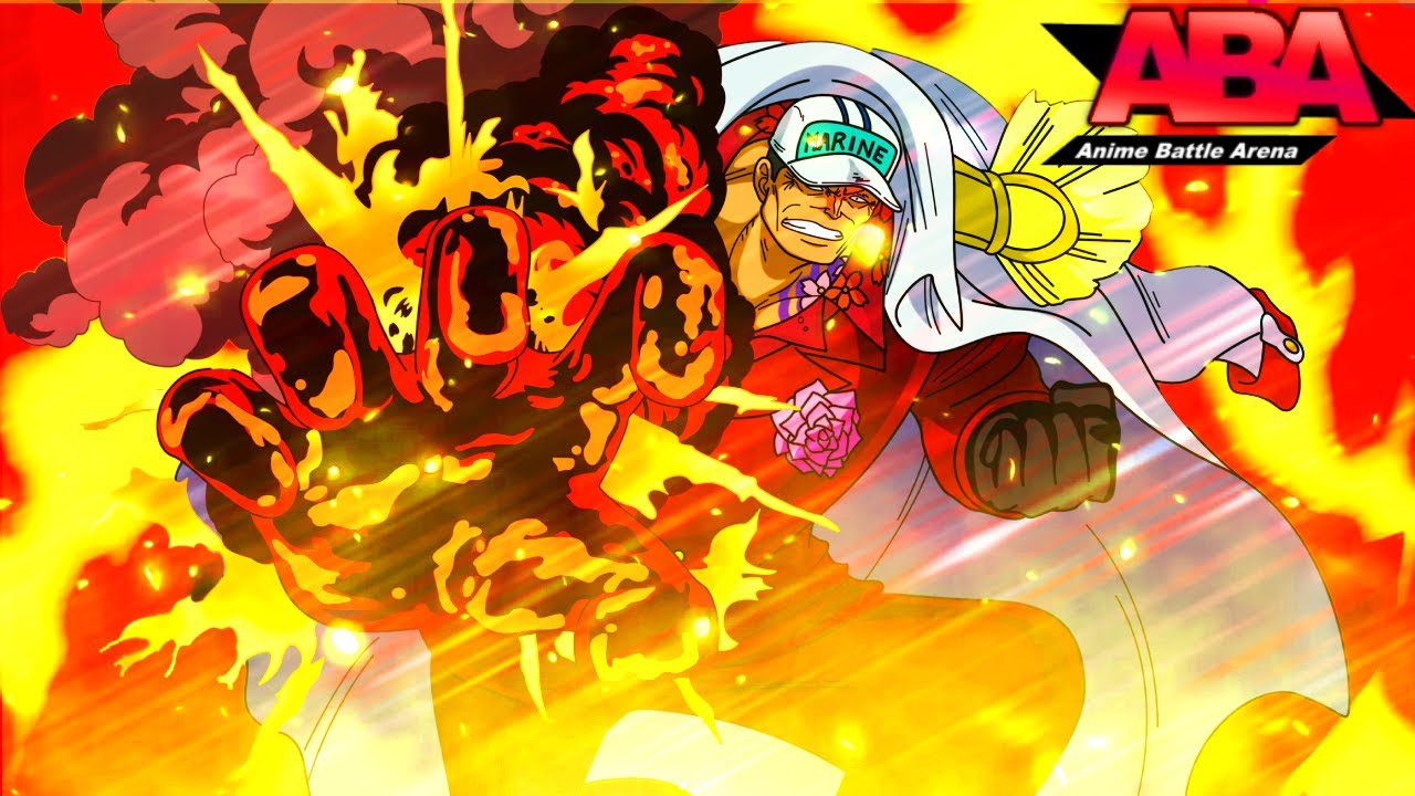 (Aba) Burning Opponents Insides With Akainu In Ranked |Anime Battle Arena