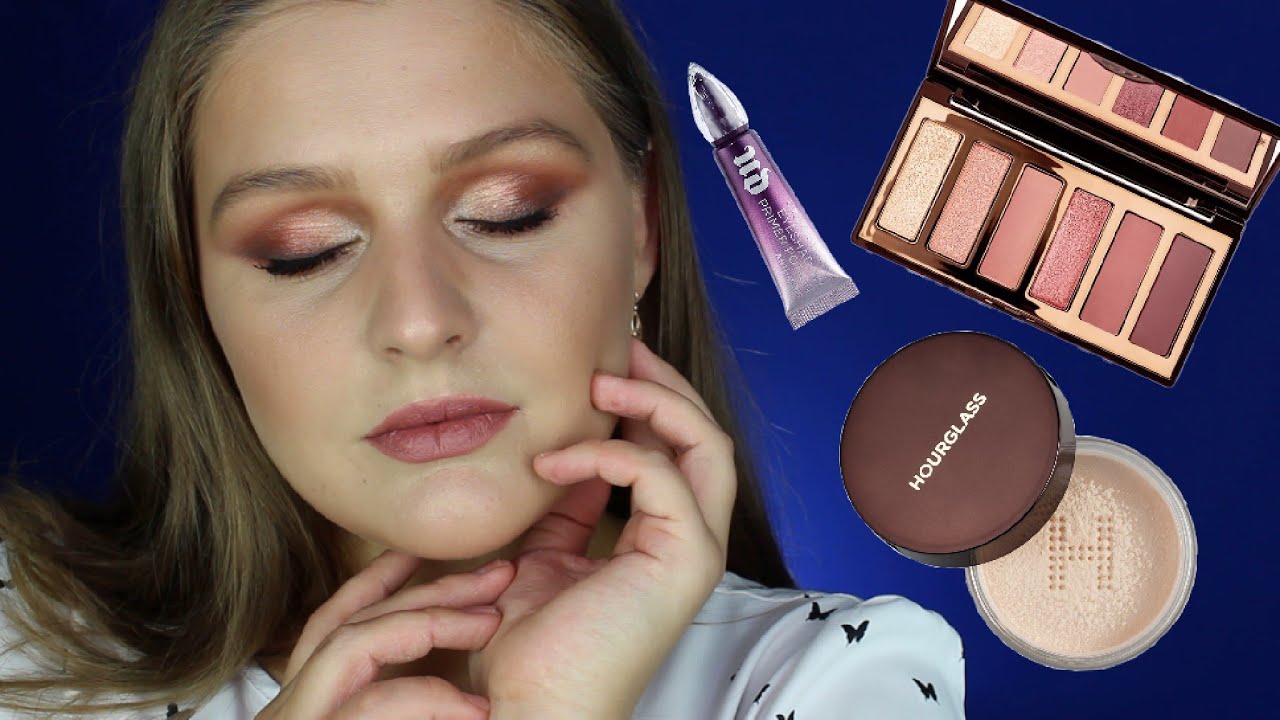 Палетка Charlotte Tilbury Darling Look | Пудра Houglass | База под тени Urban Decay