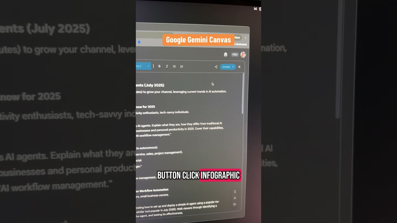 Easy Infographics w/ Google Gemini Canvas