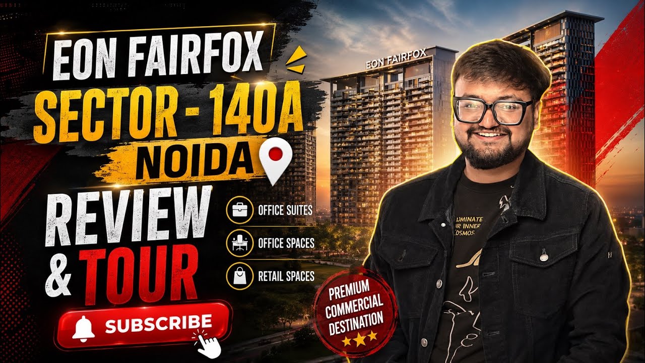 Fairfox EON Noida Expressway | Office Space | Retail Shops | Complete Project Walkthrough