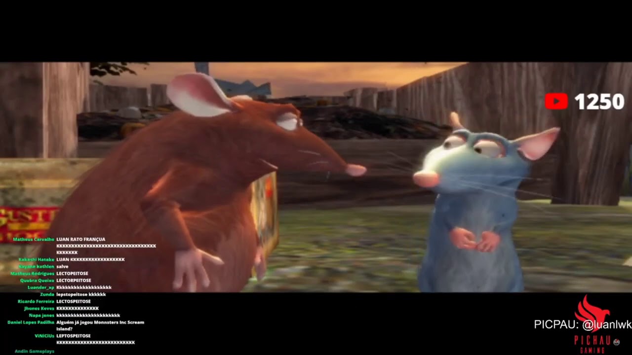 Luan Gameplay Live Jogando Ratatui Ate Zerar (Ps2)