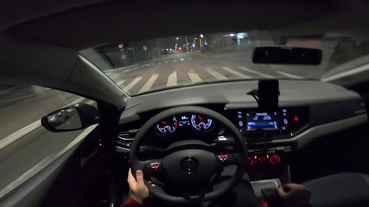 VW VIRTUS CONFORTLINE 200 TSI 2020 | TESTE NOTURNO
