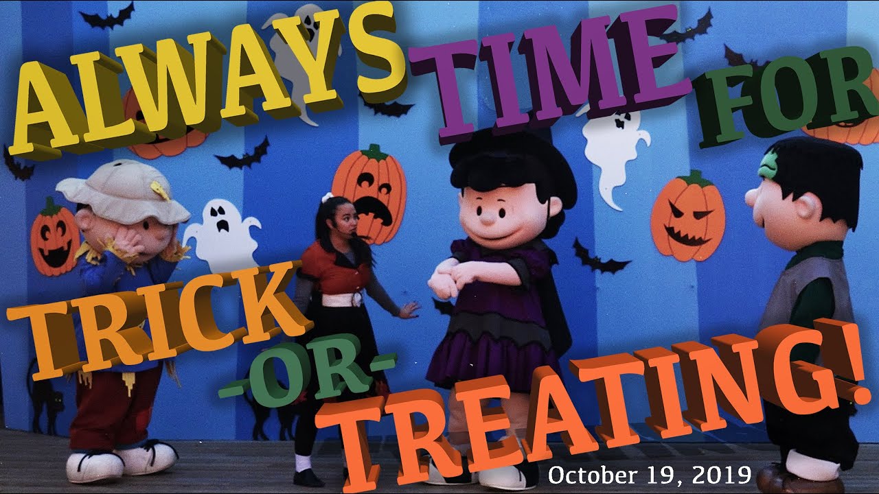 Charlie Brown's Trick-or-Treat Show | Camp Spooky at Canada's Wonderland: October 19, 2019