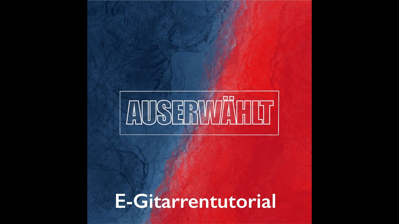 Auserw&auml;hlt (feat. Johanna) Gitarrentutorial, Guitars
