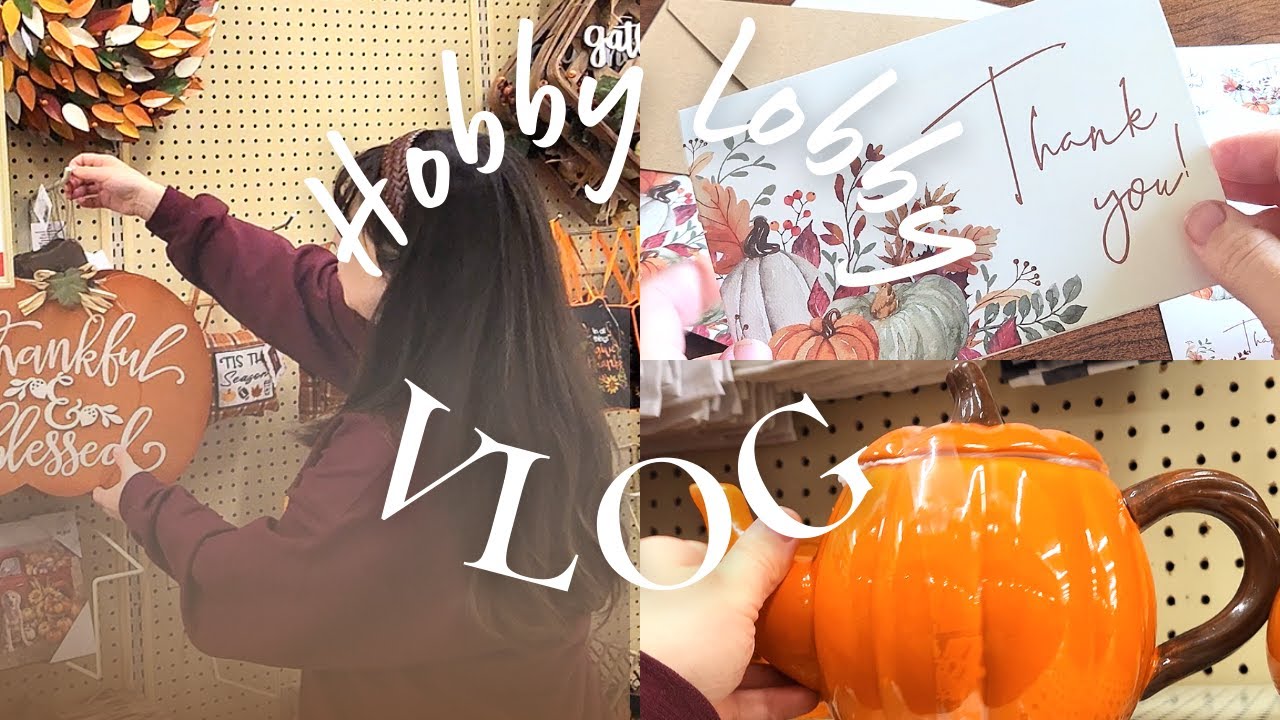 🍁 Fall Hobby Lobby Decor 2025 🍂 New Fall Decor & A Fall Movie Night