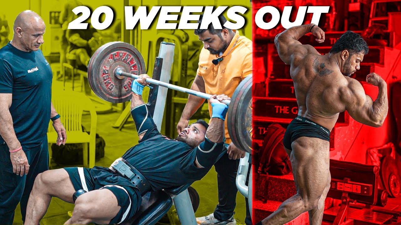 How To Build Massive Upper Chest|| Crazy Bulking Exercises || Chest & Triceps|| 20 Weeks Out