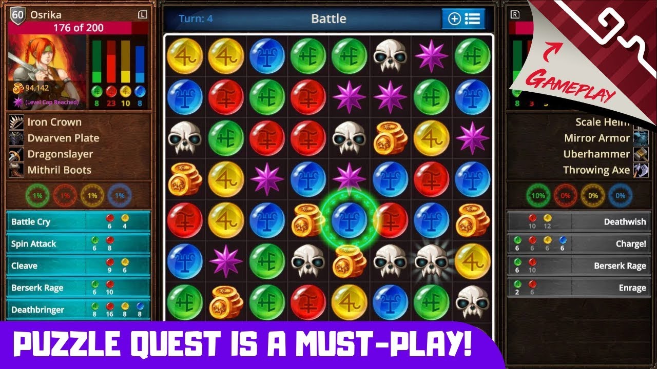 Don't miss out on Puzzle Quest: The Legend Returns
