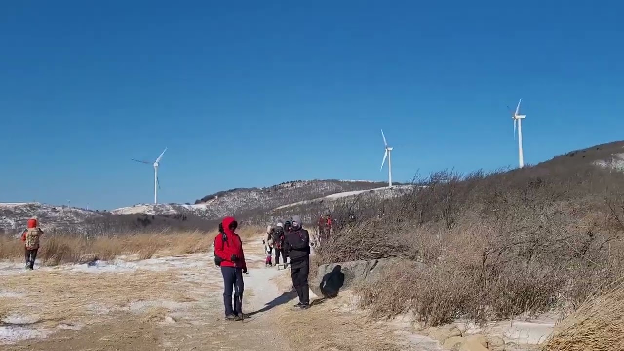 백두대간 선자령 20260111