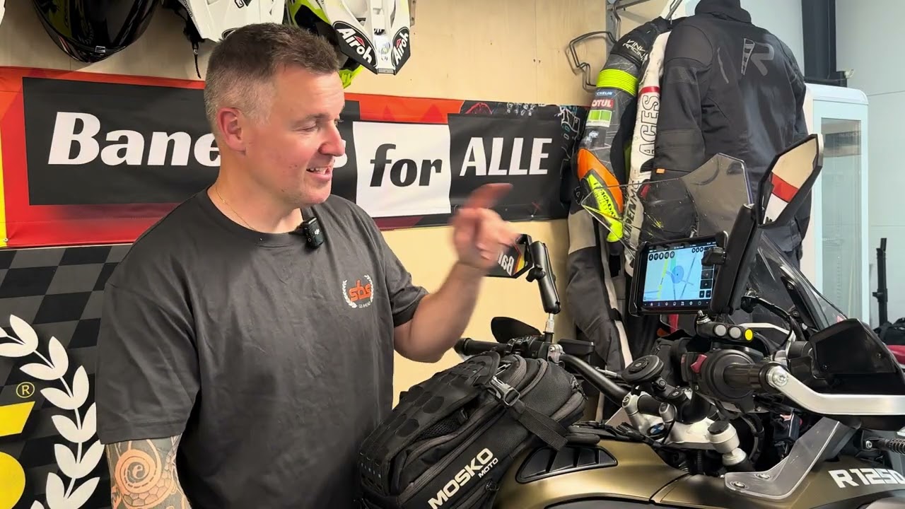 New toys for the GS! #bmwr1250gsadventure #roadbook #navigation #adventuremotorcycling