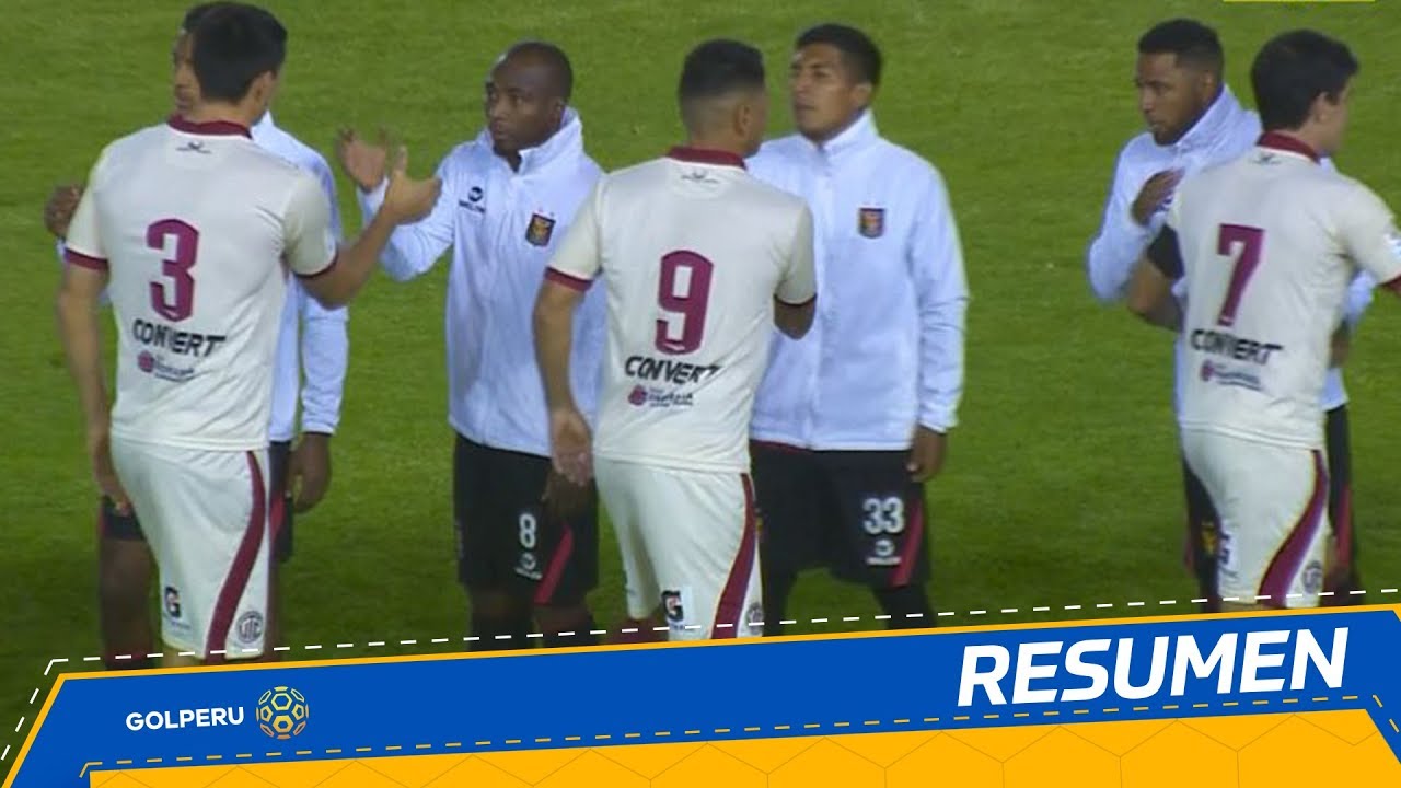 Resumen: FBC Melgar vs. UTC (1-1)