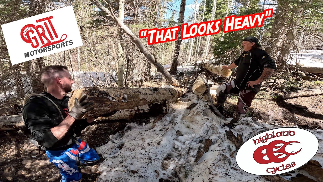 Trail clearing on the 2018 KTM 300XC-W | @Stihl MS194T | Highland Cycles