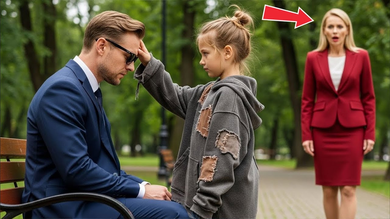 „MOGĘ ULECZYĆ TWOJE OCZY!” — POWIEDZIAŁA DZIEWCZYNKA DO MILIONERA  SEKRET JEGO ŻONY WYSZEDŁ NA JAW