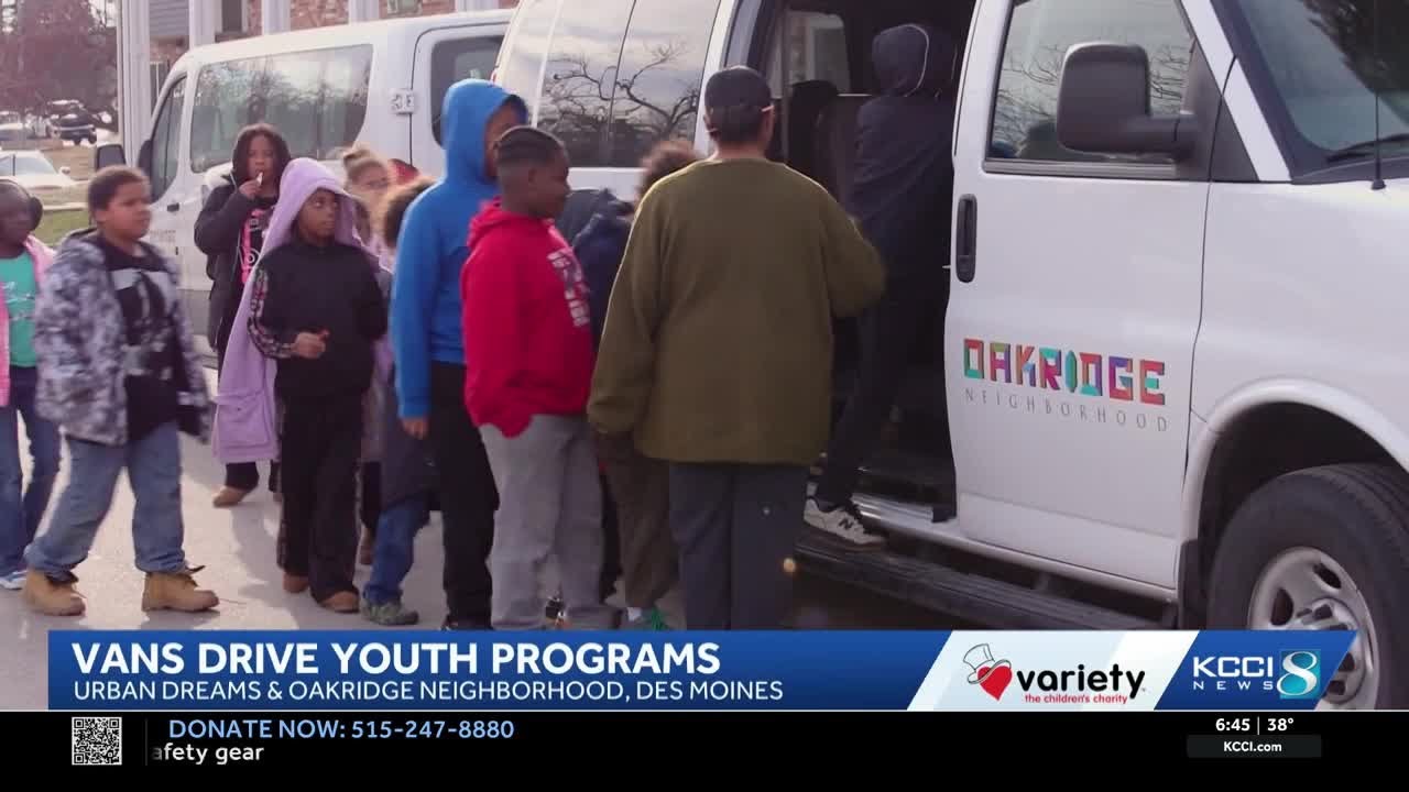 Variety's vans drive community impact in Des Moines