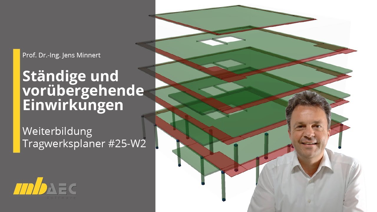 Weiterbildung Hochbau-Praxis Teil 2: Ständige und vorübergehende Einwirkungen - #25-W2