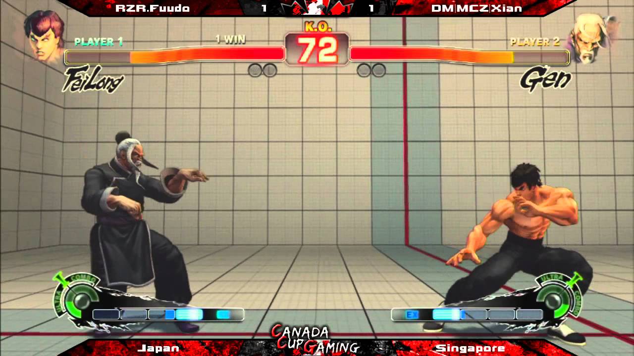 Fuudo vs Xian - Canada Cup Gaming 2012 SFIV