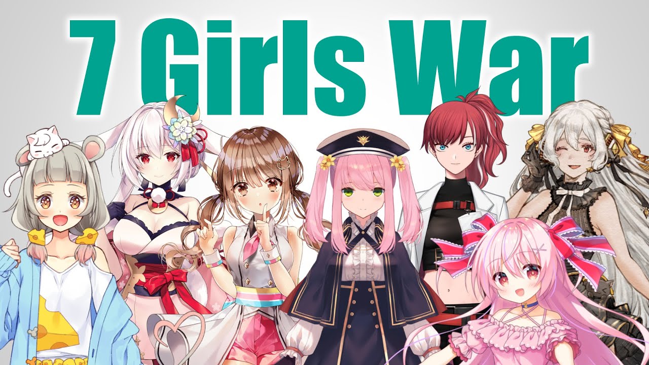 【歌ってみた】7 Girls War《ころ調査隊 ＆ 醒ヶ井ひさね ＆ 九十九おり ＆ 野宮のん ＆ 藤宮コトハ ＆ 守離ねずね ＆ 白城レイア》