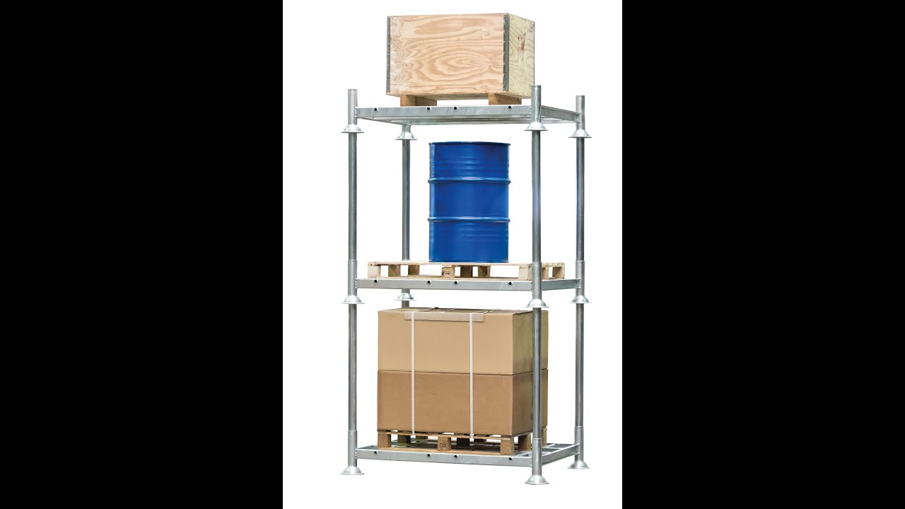 Manutention du vrac - Rack de stockage (ManuRack)