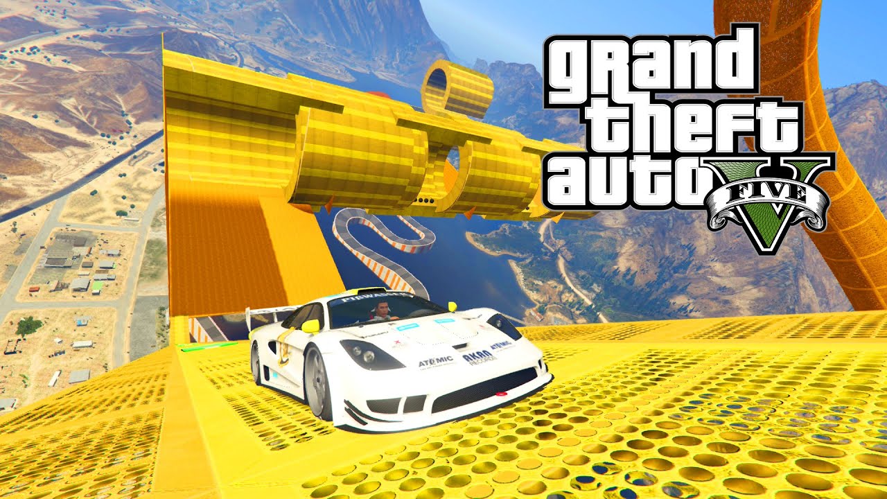 GTA 5 - CUSTOM CUNNING STUNTS RACE | w/ Albert | Custom Race #11