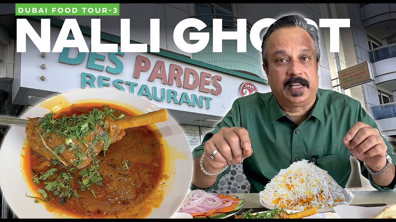 😋 DUBAI FOOD TOUR - 3 | Des Pardes Restaurant: 🇦🇪 Dubai’s Most Popular 24 Hour Restaurant