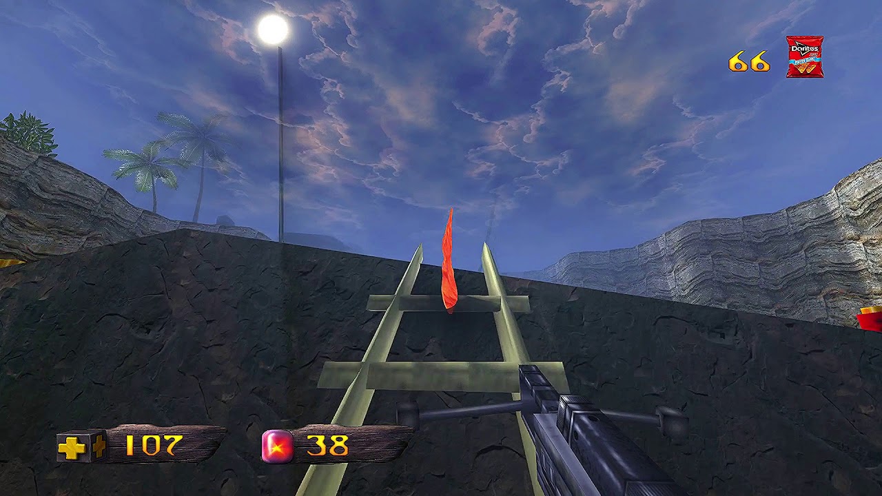 Turok 1 Remaster Level 1 with Jedi Knight Mod (Heavily Modded)