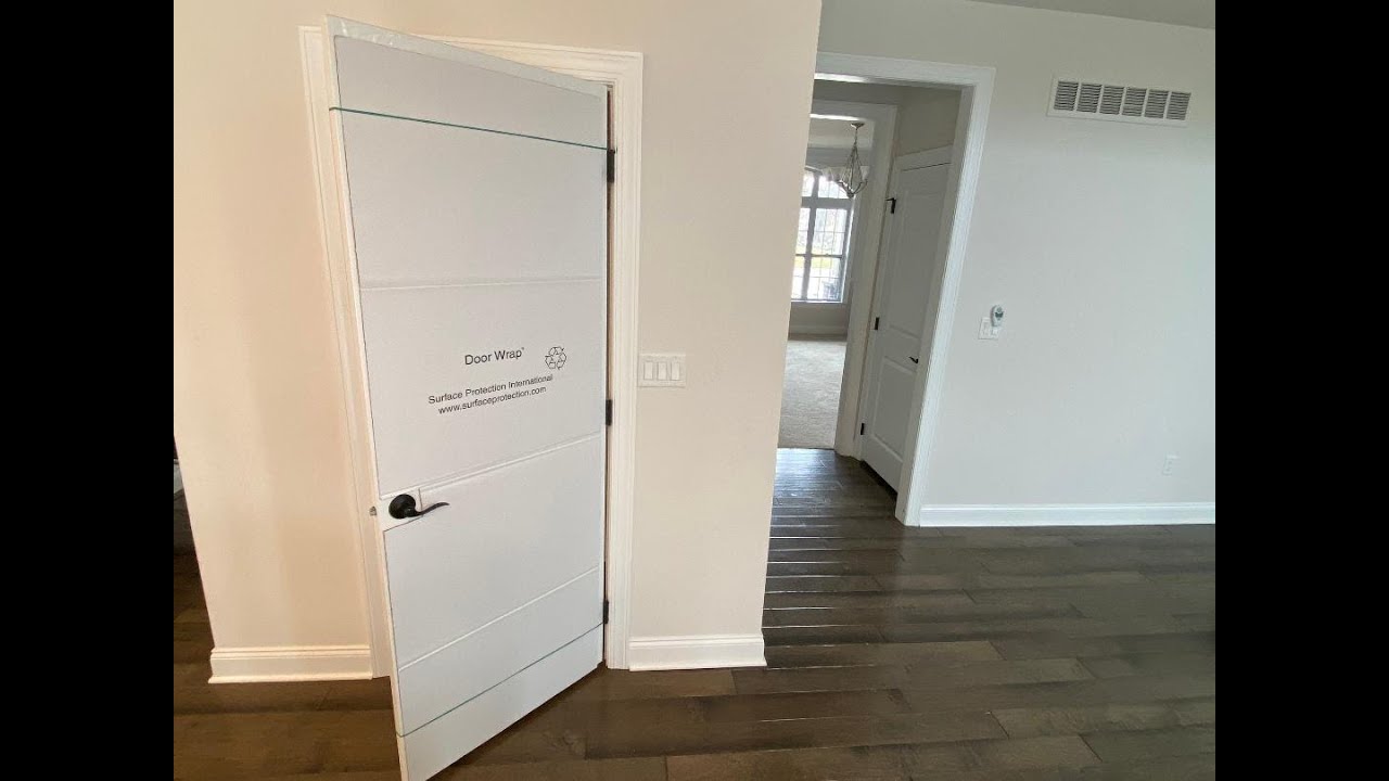 Door Protection for Builders &ndash; DoorWrap | Reusable Door Cover for Construction Sites