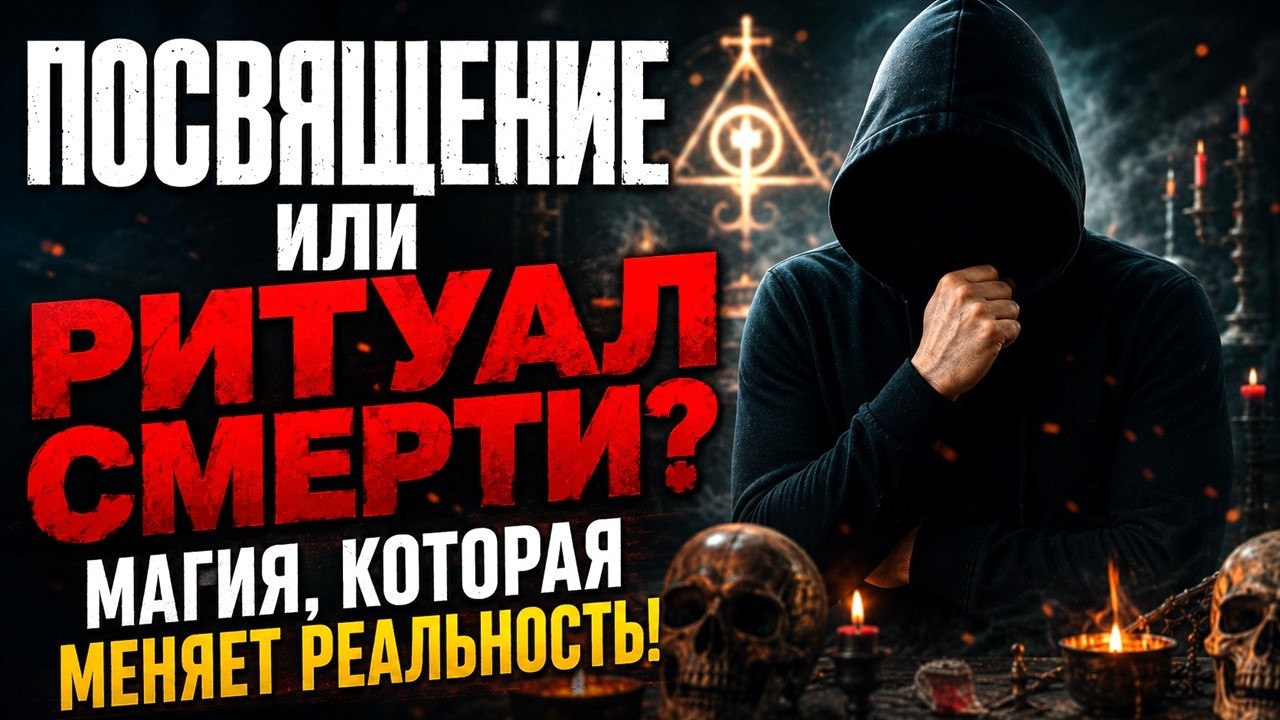 ПОСВЯЩЕНИЕ ИЛИ РИТУАЛ СМЕРТЬ?: Ритуалы Что Меняют Реальность! #маг  #колдун  #оккультист #магия
