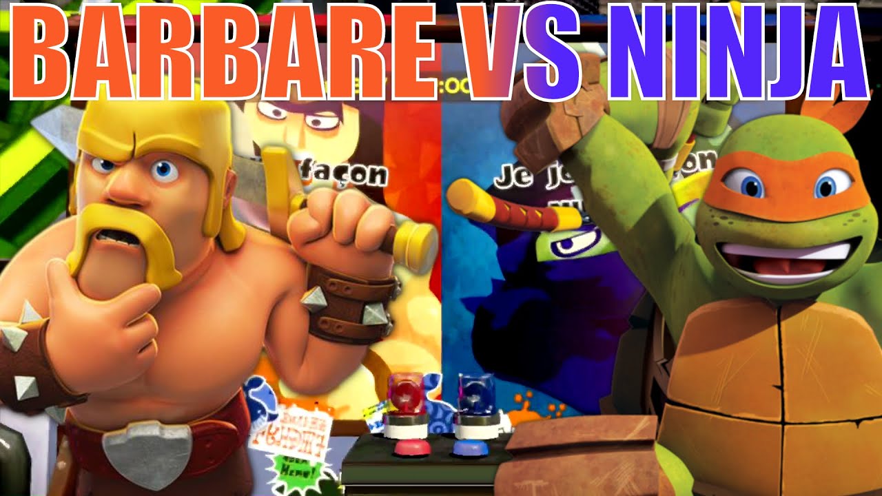 SPLATFEST BARBARE VS. NINJA - Let's Play EPISODE 108 SPLATOON Nintendo Wii U FR