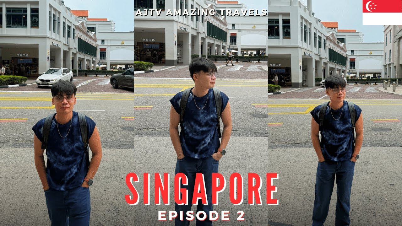 Singapore 2025 Vlog EP2: How to Get to Mustafa Centre from Bugis + Souvenir Shopping Guide | AJTV 🇸🇬